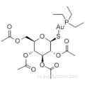 Goud, [1- (thio-kS) -bD-glucopyranose2,3,4,6-tetraacetato] (triethylfosfine) CAS 34031-32-8